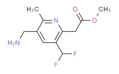 AM47143 | 1361698-12-5 | Methyl 3-(aminomethyl)-5-(difluoromethyl)-2-methylpyridine-6-acetate