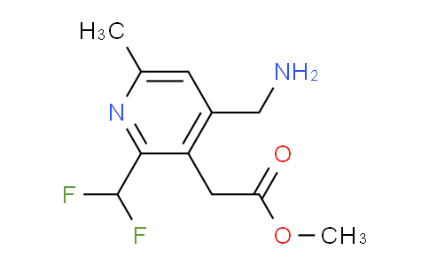 AM47151 | 1361843-19-7 | Methyl 4-(aminomethyl)-2-(difluoromethyl)-6-methylpyridine-3-acetate