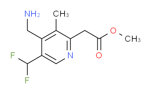 AM47156 | 1361802-27-8 | Methyl 4-(aminomethyl)-5-(difluoromethyl)-3-methylpyridine-2-acetate