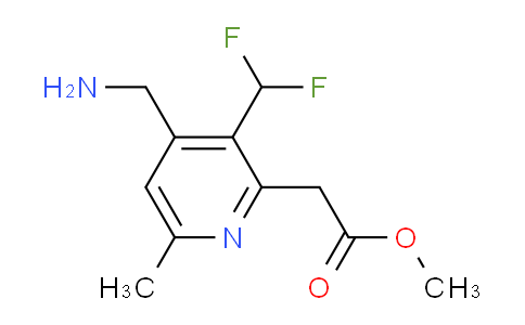 AM47157 | 1361882-79-2 | Methyl 4-(aminomethyl)-3-(difluoromethyl)-6-methylpyridine-2-acetate