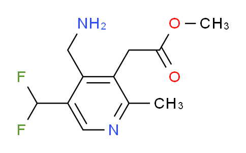 AM47158 | 1361784-30-6 | Methyl 4-(aminomethyl)-5-(difluoromethyl)-2-methylpyridine-3-acetate