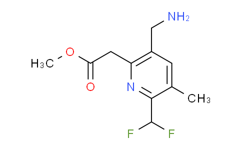 AM47160 | 1361832-20-3 | Methyl 5-(aminomethyl)-2-(difluoromethyl)-3-methylpyridine-6-acetate