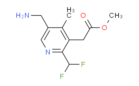 AM47161 | 1361748-86-8 | Methyl 5-(aminomethyl)-2-(difluoromethyl)-4-methylpyridine-3-acetate