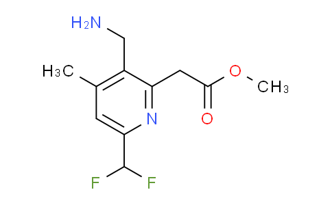AM47162 | 1361854-82-1 | Methyl 3-(aminomethyl)-6-(difluoromethyl)-4-methylpyridine-2-acetate