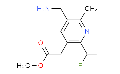 AM47163 | 1361866-25-2 | Methyl 3-(aminomethyl)-6-(difluoromethyl)-2-methylpyridine-5-acetate