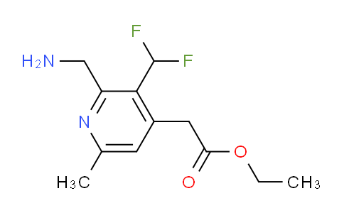AM47169 | 1361900-74-4 | Ethyl 2-(aminomethyl)-3-(difluoromethyl)-6-methylpyridine-4-acetate