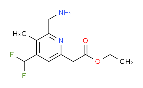 AM47172 | 1361698-18-1 | Ethyl 2-(aminomethyl)-4-(difluoromethyl)-3-methylpyridine-6-acetate