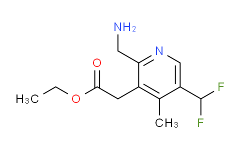 AM47179 | 1361882-92-9 | Ethyl 2-(aminomethyl)-5-(difluoromethyl)-4-methylpyridine-3-acetate