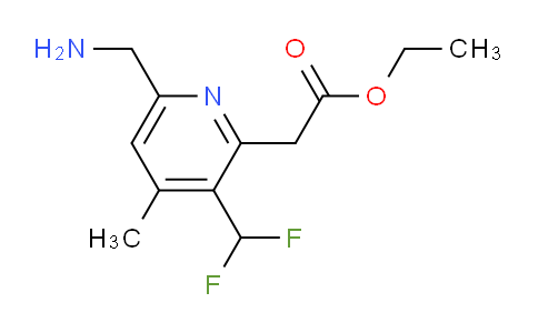 AM47180 | 1361854-91-2 | Ethyl 6-(aminomethyl)-3-(difluoromethyl)-4-methylpyridine-2-acetate