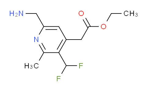 AM47181 | 1361768-83-3 | Ethyl 6-(aminomethyl)-3-(difluoromethyl)-2-methylpyridine-4-acetate