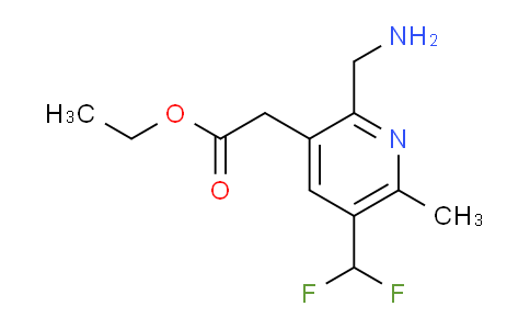 AM47182 | 1361734-18-0 | Ethyl 2-(aminomethyl)-5-(difluoromethyl)-6-methylpyridine-3-acetate
