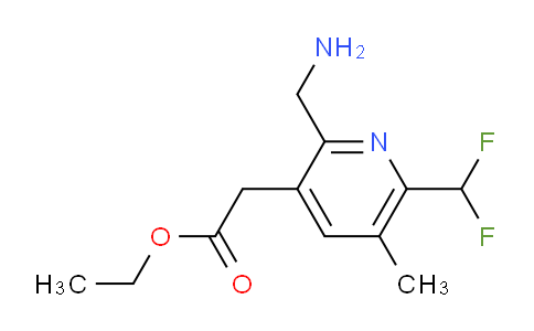 AM47187 | 1361496-15-2 | Ethyl 2-(aminomethyl)-6-(difluoromethyl)-5-methylpyridine-3-acetate