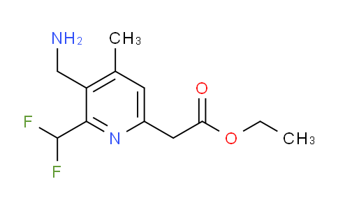 AM47190 | 1361802-33-6 | Ethyl 3-(aminomethyl)-2-(difluoromethyl)-4-methylpyridine-6-acetate