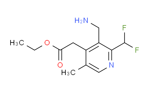 AM47191 | 1361900-82-4 | Ethyl 3-(aminomethyl)-2-(difluoromethyl)-5-methylpyridine-4-acetate