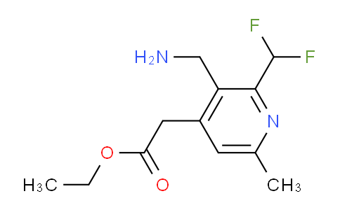AM47193 | 1361748-99-3 | Ethyl 3-(aminomethyl)-2-(difluoromethyl)-6-methylpyridine-4-acetate