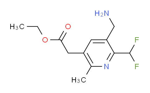 AM47194 | 1361768-91-3 | Ethyl 3-(aminomethyl)-2-(difluoromethyl)-6-methylpyridine-5-acetate