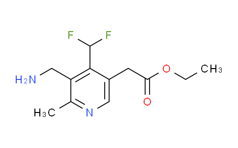 AM47195 | 1361734-26-0 | Ethyl 3-(aminomethyl)-4-(difluoromethyl)-2-methylpyridine-5-acetate