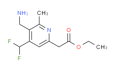 AM47196 | 1361896-02-7 | Ethyl 3-(aminomethyl)-4-(difluoromethyl)-2-methylpyridine-6-acetate