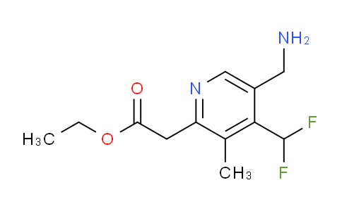 AM47198 | 1361496-26-5 | Ethyl 5-(aminomethyl)-4-(difluoromethyl)-3-methylpyridine-2-acetate