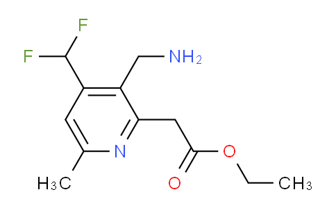 AM47199 | 1361855-03-9 | Ethyl 3-(aminomethyl)-4-(difluoromethyl)-6-methylpyridine-2-acetate