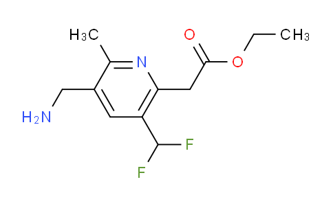 AM47202 | 1361843-62-0 | Ethyl 3-(aminomethyl)-5-(difluoromethyl)-2-methylpyridine-6-acetate