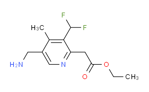 AM47204 | 1361802-39-2 | Ethyl 5-(aminomethyl)-3-(difluoromethyl)-4-methylpyridine-2-acetate