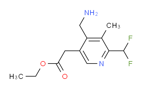 AM47207 | 1361896-07-2 | Ethyl 4-(aminomethyl)-2-(difluoromethyl)-3-methylpyridine-5-acetate