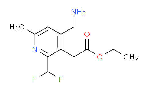AM47211 | 1361698-43-2 | Ethyl 4-(aminomethyl)-2-(difluoromethyl)-6-methylpyridine-3-acetate