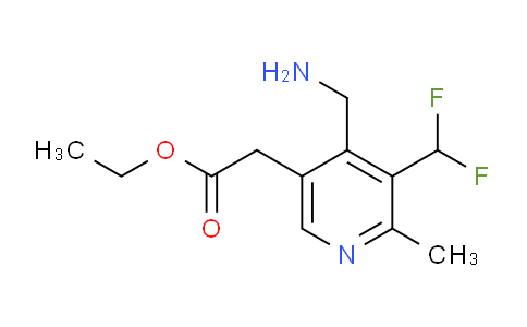 AM47213 | 1361496-32-3 | Ethyl 4-(aminomethyl)-3-(difluoromethyl)-2-methylpyridine-5-acetate