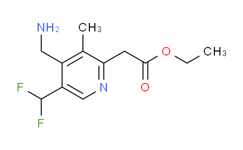 AM47216 | 1361866-35-4 | Ethyl 4-(aminomethyl)-5-(difluoromethyl)-3-methylpyridine-2-acetate