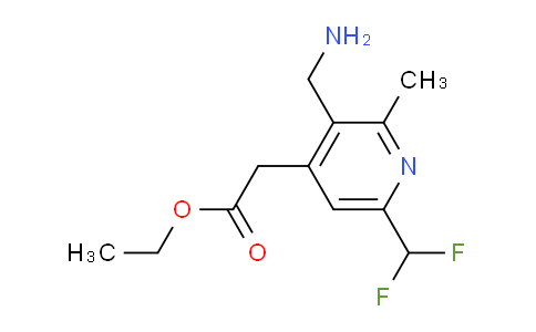 AM47224 | 1361812-53-4 | Ethyl 3-(aminomethyl)-6-(difluoromethyl)-2-methylpyridine-4-acetate