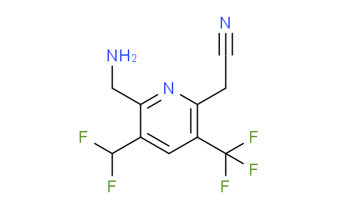 AM47228 | 1361732-49-1 | 2-(Aminomethyl)-3-(difluoromethyl)-5-(trifluoromethyl)pyridine-6-acetonitrile