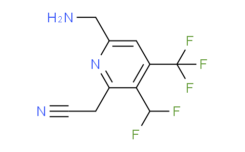 6-(Aminomethyl)-3-(difluoromethyl)-4-(trifluoromethyl)pyridine-2-acetonitrile