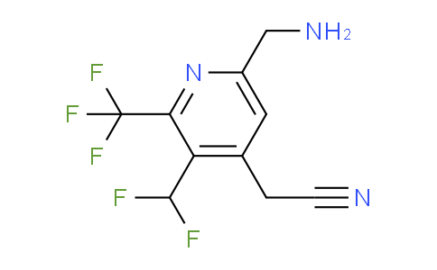 AM47239 | 1361732-58-2 | 6-(Aminomethyl)-3-(difluoromethyl)-2-(trifluoromethyl)pyridine-4-acetonitrile