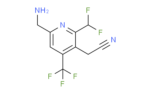 AM47244 | 1361886-43-2 | 6-(Aminomethyl)-2-(difluoromethyl)-4-(trifluoromethyl)pyridine-3-acetonitrile