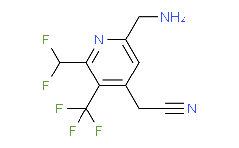 AM47246 | 1361763-26-9 | 6-(Aminomethyl)-2-(difluoromethyl)-3-(trifluoromethyl)pyridine-4-acetonitrile