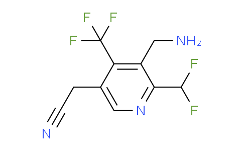 AM47247 | 1361819-78-4 | 3-(Aminomethyl)-2-(difluoromethyl)-4-(trifluoromethyl)pyridine-5-acetonitrile