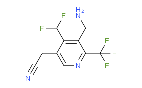 AM47252 | 1361847-55-3 | 3-(Aminomethyl)-4-(difluoromethyl)-2-(trifluoromethyl)pyridine-5-acetonitrile