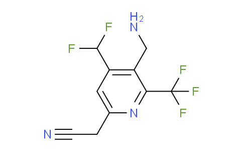 AM47253 | 1361811-27-9 | 3-(Aminomethyl)-4-(difluoromethyl)-2-(trifluoromethyl)pyridine-6-acetonitrile