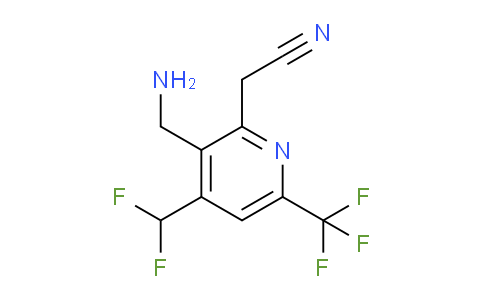 AM47256 | 1361795-36-9 | 3-(Aminomethyl)-4-(difluoromethyl)-6-(trifluoromethyl)pyridine-2-acetonitrile