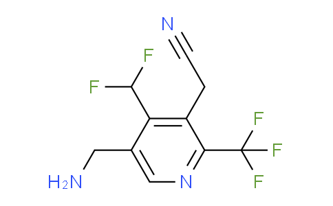 AM47257 | 1361886-49-8 | 5-(Aminomethyl)-4-(difluoromethyl)-2-(trifluoromethyl)pyridine-3-acetonitrile