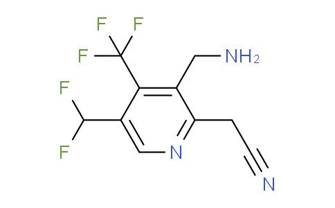 AM47260 | 1361464-86-9 | 3-(Aminomethyl)-5-(difluoromethyl)-4-(trifluoromethyl)pyridine-2-acetonitrile