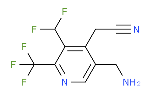 AM47263 | 1361847-65-5 | 5-(Aminomethyl)-3-(difluoromethyl)-2-(trifluoromethyl)pyridine-4-acetonitrile