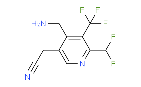 AM47264 | 1361903-08-3 | 4-(Aminomethyl)-2-(difluoromethyl)-3-(trifluoromethyl)pyridine-5-acetonitrile