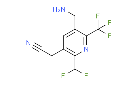 AM47280 | 1361871-70-6 | 3-(Aminomethyl)-6-(difluoromethyl)-2-(trifluoromethyl)pyridine-5-acetonitrile