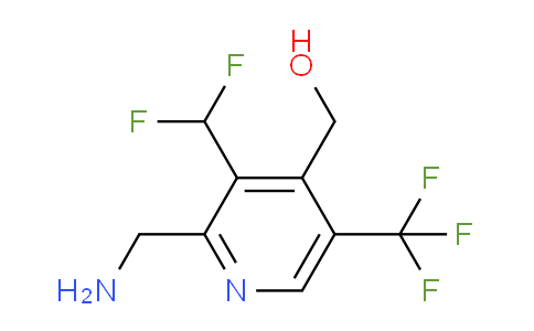 2-(Aminomethyl)-3-(difluoromethyl)-5-(trifluoromethyl)pyridine-4-methanol