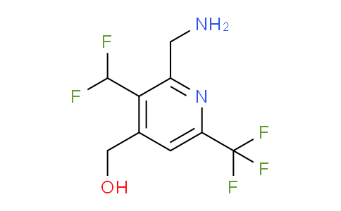 2-(Aminomethyl)-3-(difluoromethyl)-6-(trifluoromethyl)pyridine-4-methanol