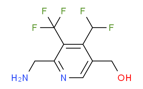 2-(Aminomethyl)-4-(difluoromethyl)-3-(trifluoromethyl)pyridine-5-methanol