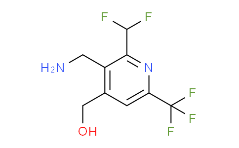 3-(Aminomethyl)-2-(difluoromethyl)-6-(trifluoromethyl)pyridine-4-methanol