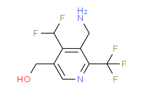 3-(Aminomethyl)-4-(difluoromethyl)-2-(trifluoromethyl)pyridine-5-methanol